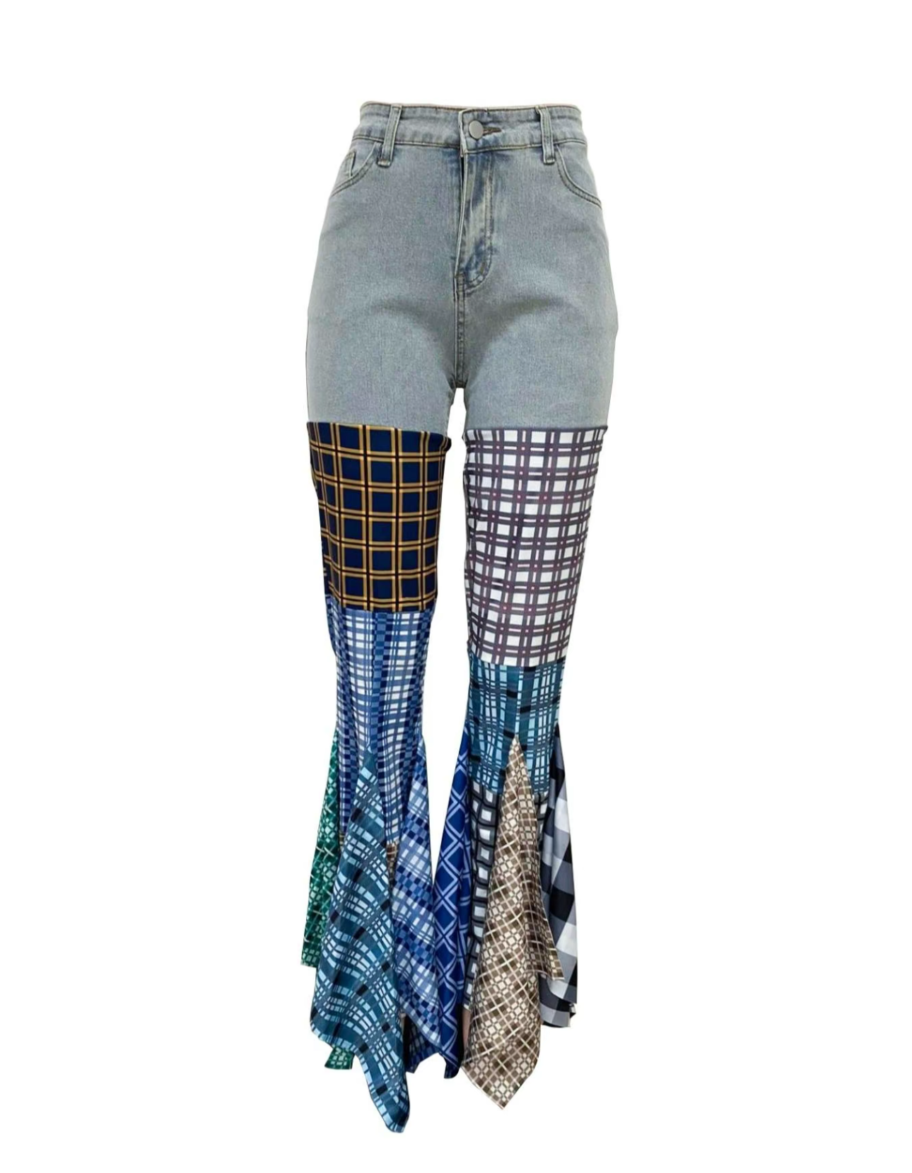 Patch work jeans